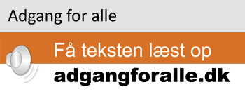 Adgang for alle - Få teksten læst op